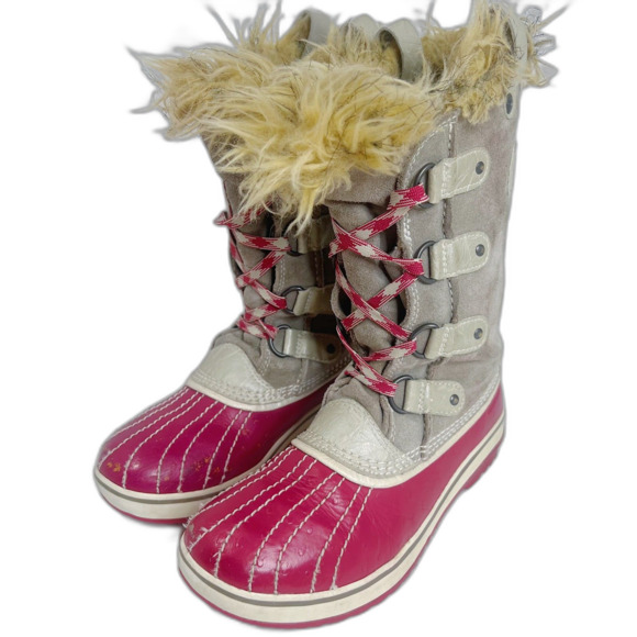 Sorel Tofino Youth Snow Boots Winter Boots Girl's Pink Size 3 Youth - Picture 1 of 7